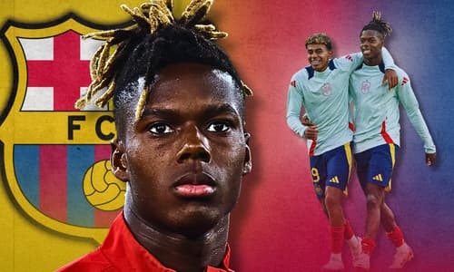 Nico Williams, Lamine Yamal, Barcelona