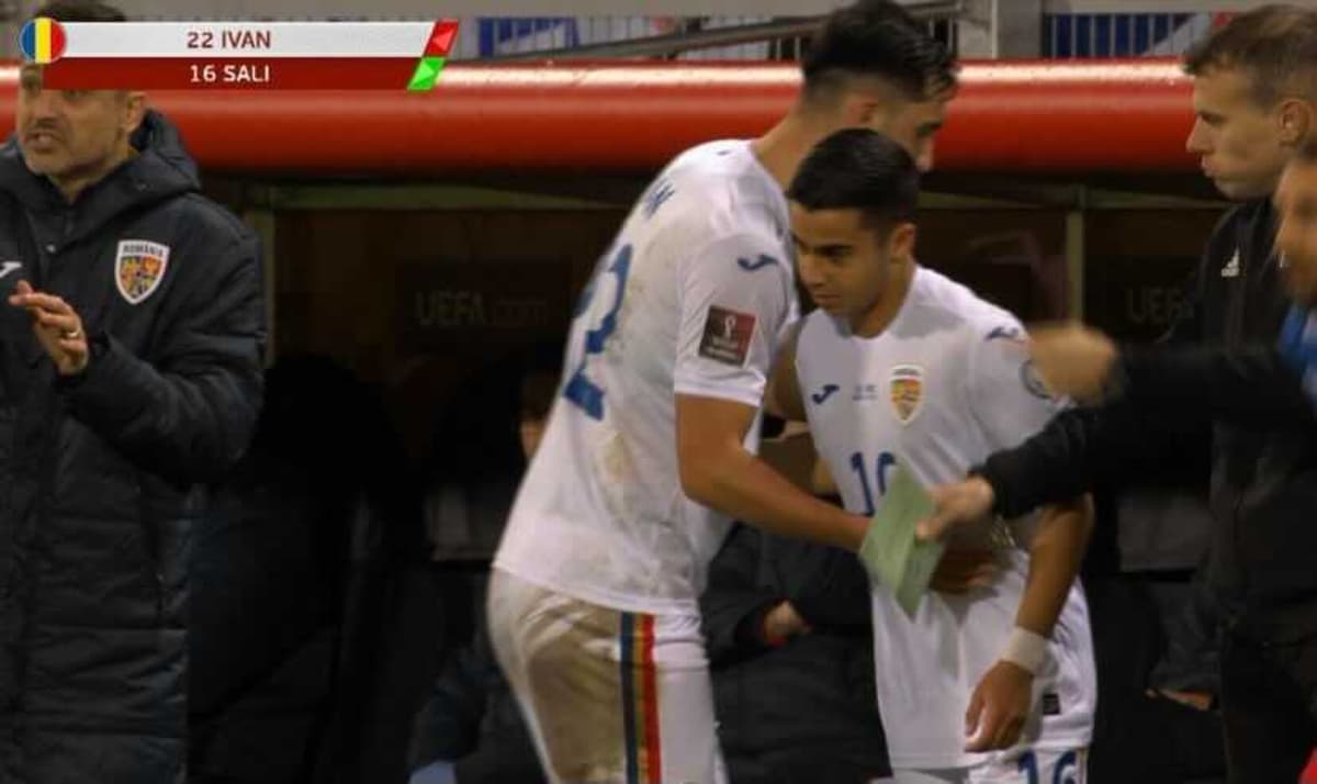 Enes Sali, Romania v Liechtenstein, 2021
