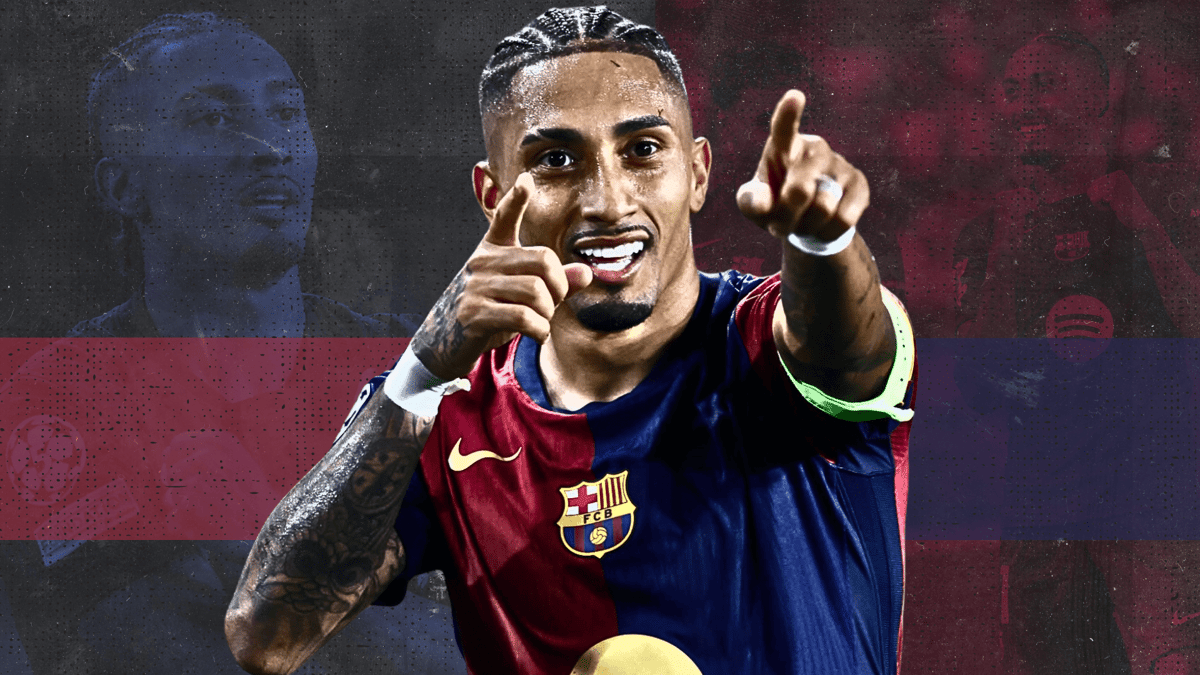 FC Barcelona: Raphinha targeted by THREE Premier League clubs as €95m ...