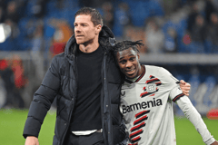 Jeremie Frimpong Xabi Alonso Leverkusen