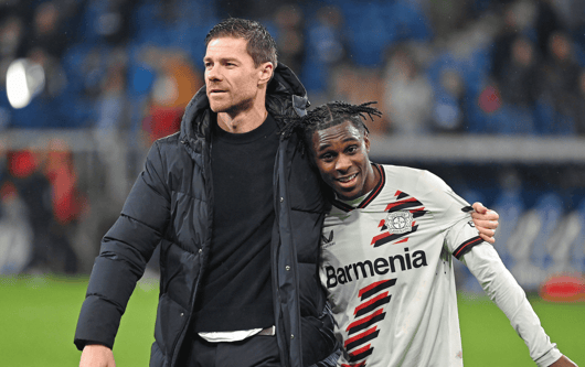 Jeremie Frimpong Xabi Alonso Leverkusen