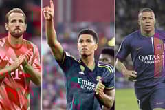 Jude Bellingham, Harry Kane, Kylian Mbappe