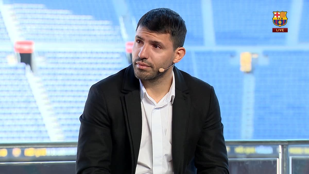 Barcelona's Sergio Aguero has announced his retirement from football