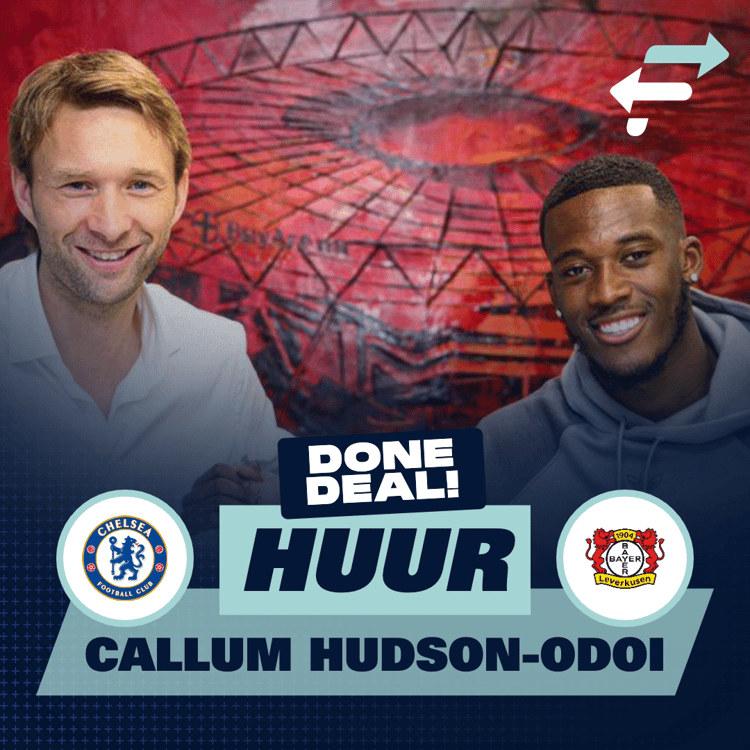 Callum Hudson-Odoi maakt het seizoen af bij Bayer Leverkusen