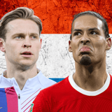 Frenkie de Jong, Virgil van Dijk, Netherlands, 2024