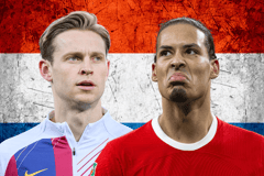 Frenkie de Jong, Virgil van Dijk, Netherlands, 2024