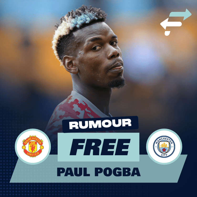 Pogba to Man City graphic