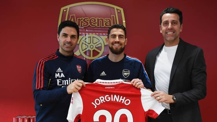 Jorginho joined Arsenal in January
