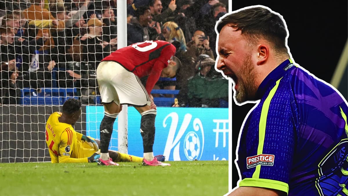 Luke Littler was left furious by Man Utd's collapse against Chelsea