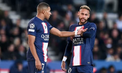 Kylian Mbappe, Neymar, PSG, 2022/23