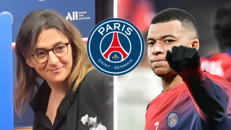 Fayza Lamari and Kylian Mbappe
