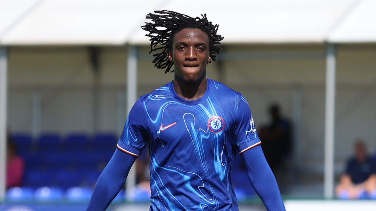 Shim Mheuka has already featured under Enzo Maresca for Chelsea's senior side.