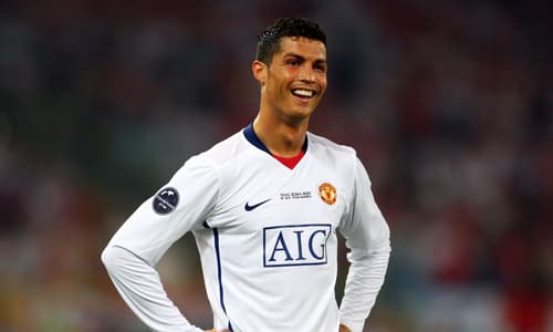 Manchester United forward Cristiano Ronaldo