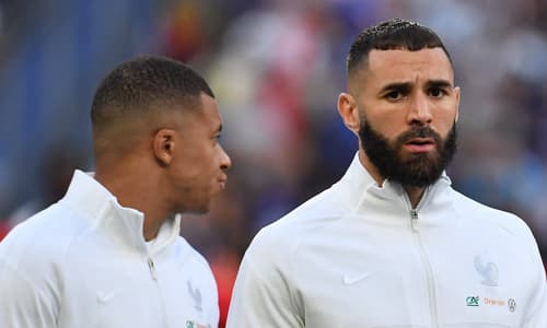 Karim Benzema, Kylian Mbappe