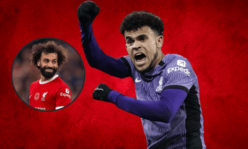 Luis Diaz, Mohamed Salah, Liverpool