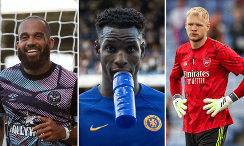 Bryan Mbeumo, Nicolas Jackson, Aaron Ramsdale