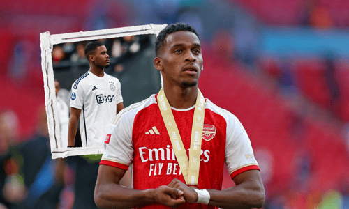 Jurrien Timber, Jorrel Hato, Arsenal, Ajax