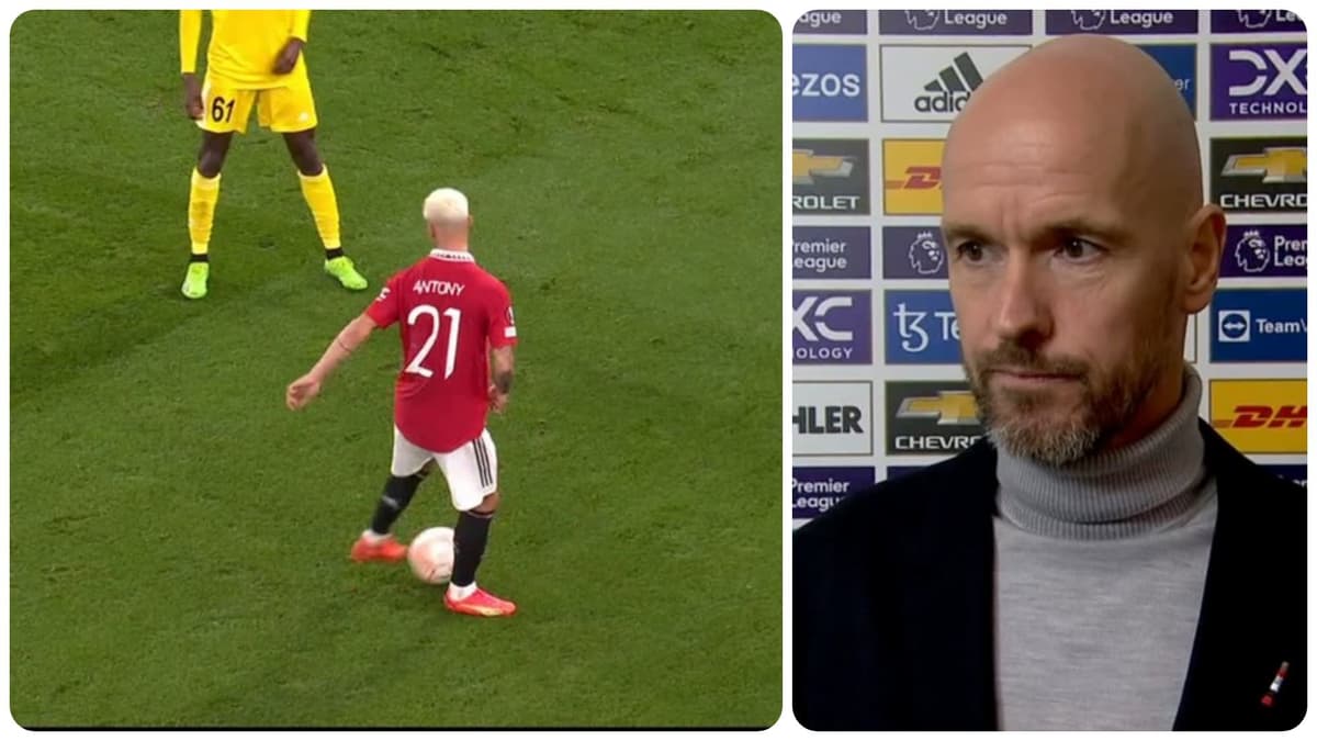 Antony, Erik ten Hag, Manchester United