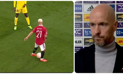Antony, Erik ten Hag, Manchester United