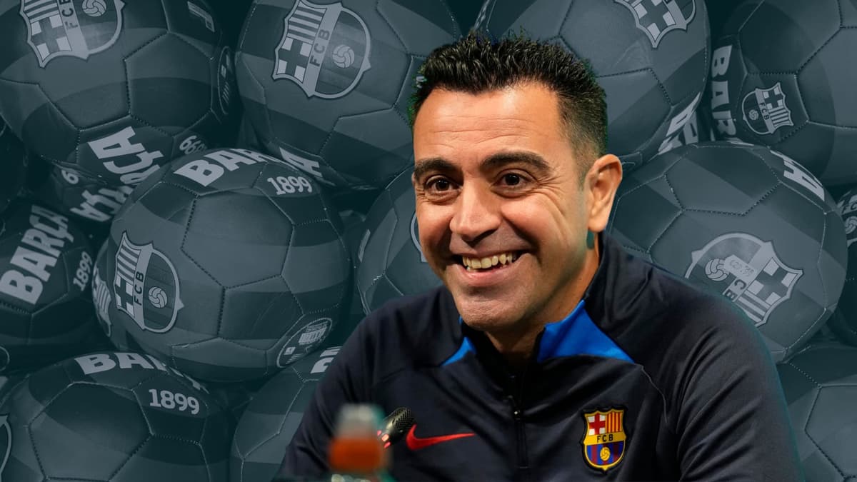 Barcelona head coach Xavi