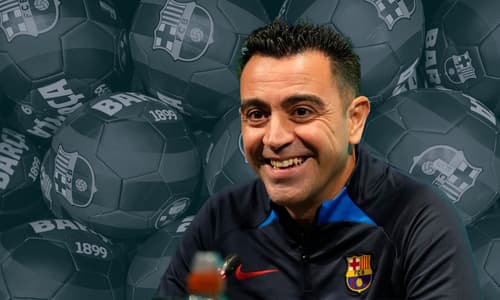 Barcelona head coach Xavi