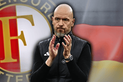 Erik ten Hag, Feyenoord, Duitse vlag