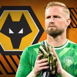 Kasper Schmeichel Wolves 2024