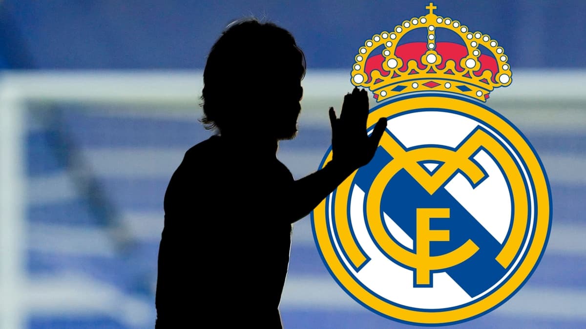 Luka Modric silhouette for Real Madrid 