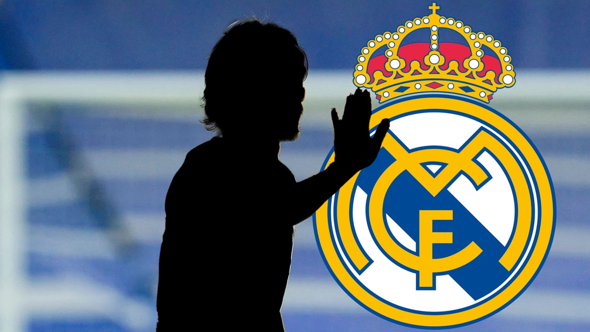 Luka Modric silhouette for Real Madrid 