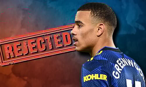 Mason Greenwood, rejected
