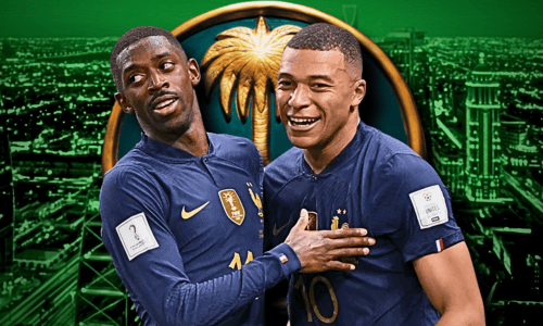 Ousmane Dembele, Kylian Mbappe