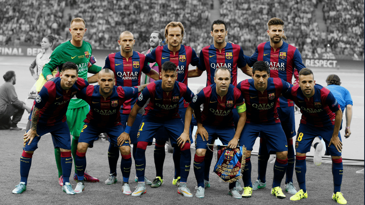 Barcelona, Team photo 2015