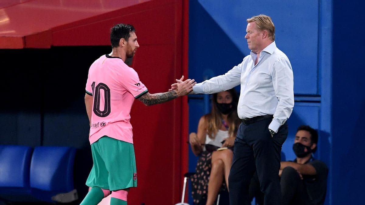Koeman: Barcelona are better with Messi than without him