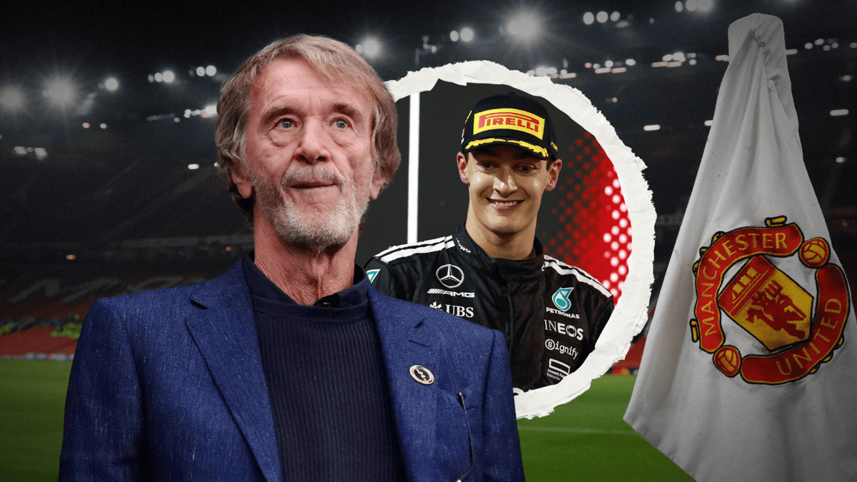 Sir Jim Ratcliffe, George Russell, Man Utd, Mercedes