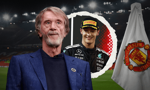 Sir Jim Ratcliffe, George Russell, Man Utd, Mercedes