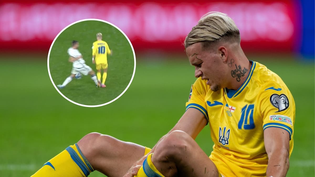 Mykhailo Mudryk, Ukraine vs Italy