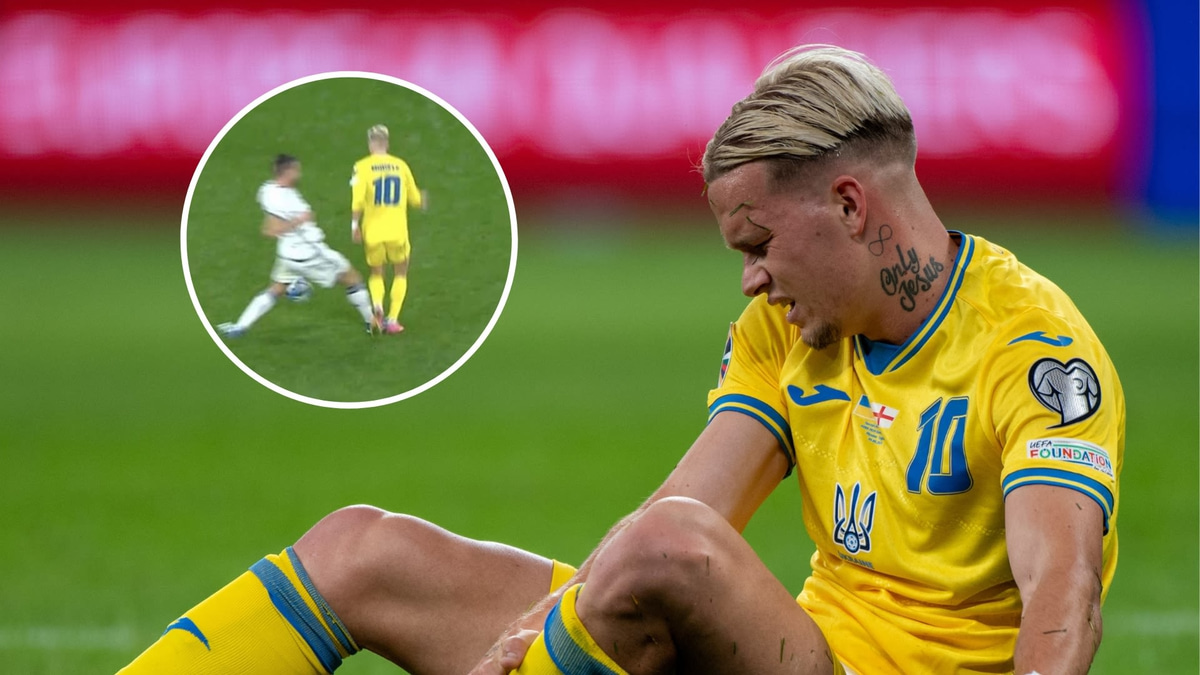 Mykhailo Mudryk, Ukraine vs Italy