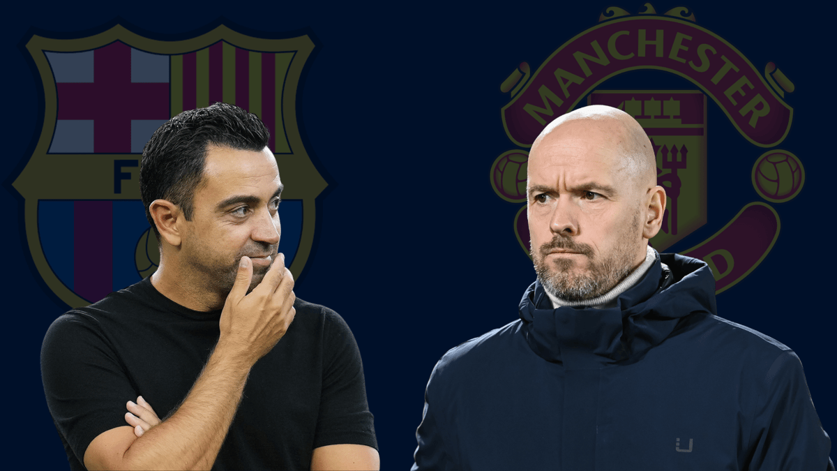 Xavi Hernández, Erik ten Hag, Barcelona, Manchester United, 2022/23