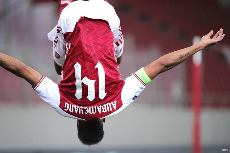 Aubameyang left Arsenal for Barcelona in January