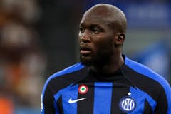 Romelu Lukaku playing for Inter, 2022-23