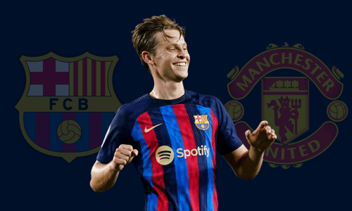 Frenkie de Jong, Barcelona, Manchester United