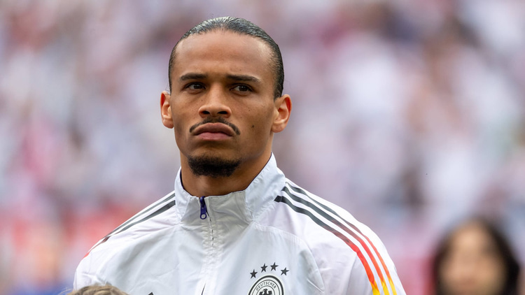 Leroy Sane in Germany action