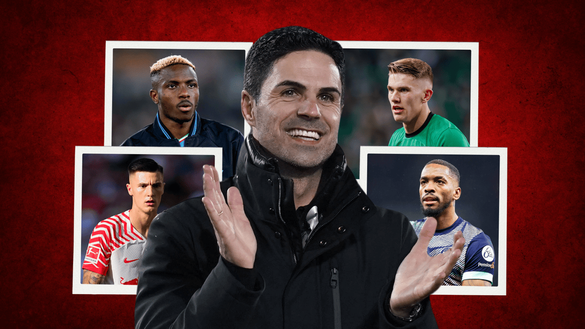 Mikel Arteta, Arsenal, Benjamin Sesko, Ivan Toney, Viktor Gyokeres, Victor Osimhen, 2023/24