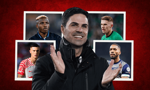 Mikel Arteta, Arsenal, Benjamin Sesko, Ivan Toney, Viktor Gyokeres, Victor Osimhen, 2023/24