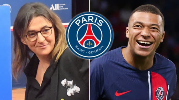 Fayza Lamari and Kylian Mbappe