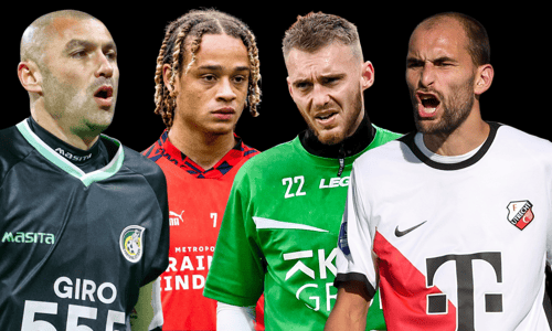 Xavi Simons, Burak Yilmaz, Jasper Cillessen, Bas Dost