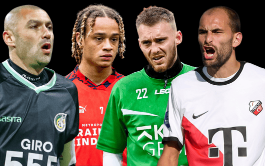 Xavi Simons, Burak Yilmaz, Jasper Cillessen, Bas Dost