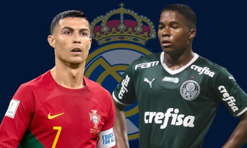 Ronaldo and Endrick, Real Madrid strikers past and future