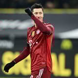 Bayern Munich striker Robert Lewandowski