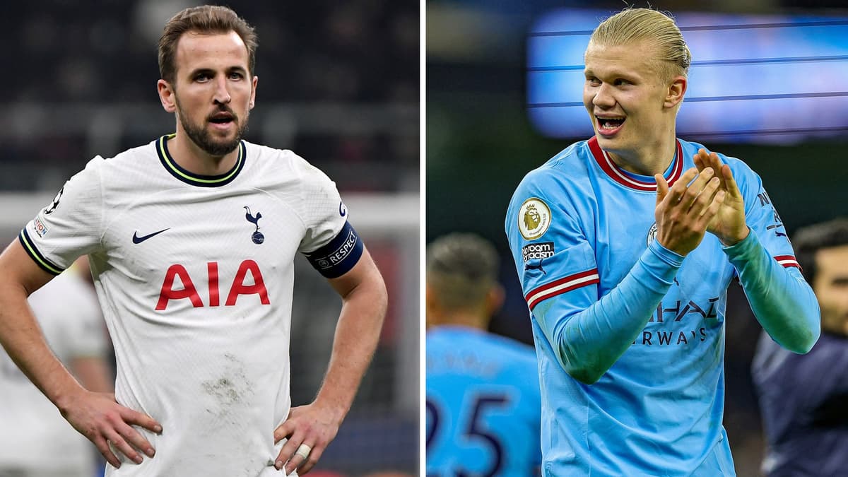 Harry Kane and Erling Haaland